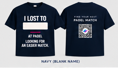 I LOST TO … shirt, front and back